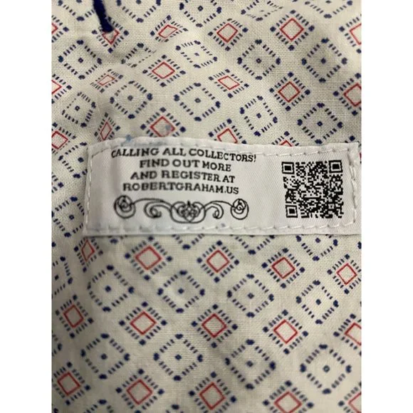 Robert Graham Jeans Men Size 34 Blue Slim Jim Pants Actual 36x31 Dark Indigo - Picture 8 of 10